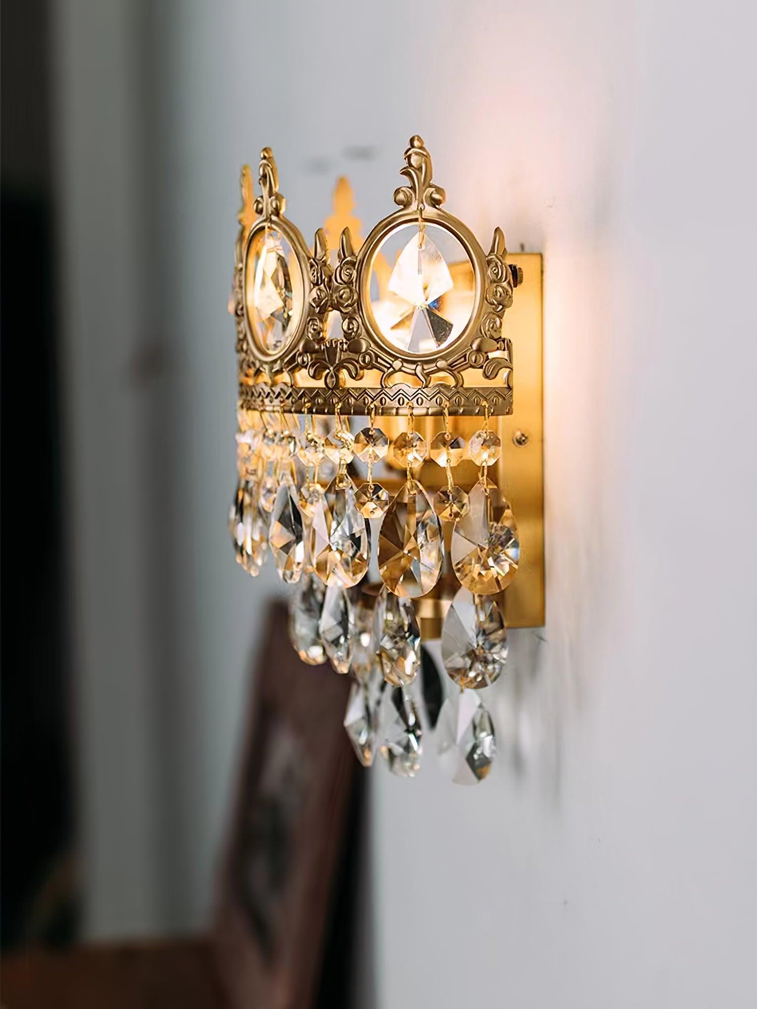 Ulliryra Vintage Crystal Wall Light - Letslighting