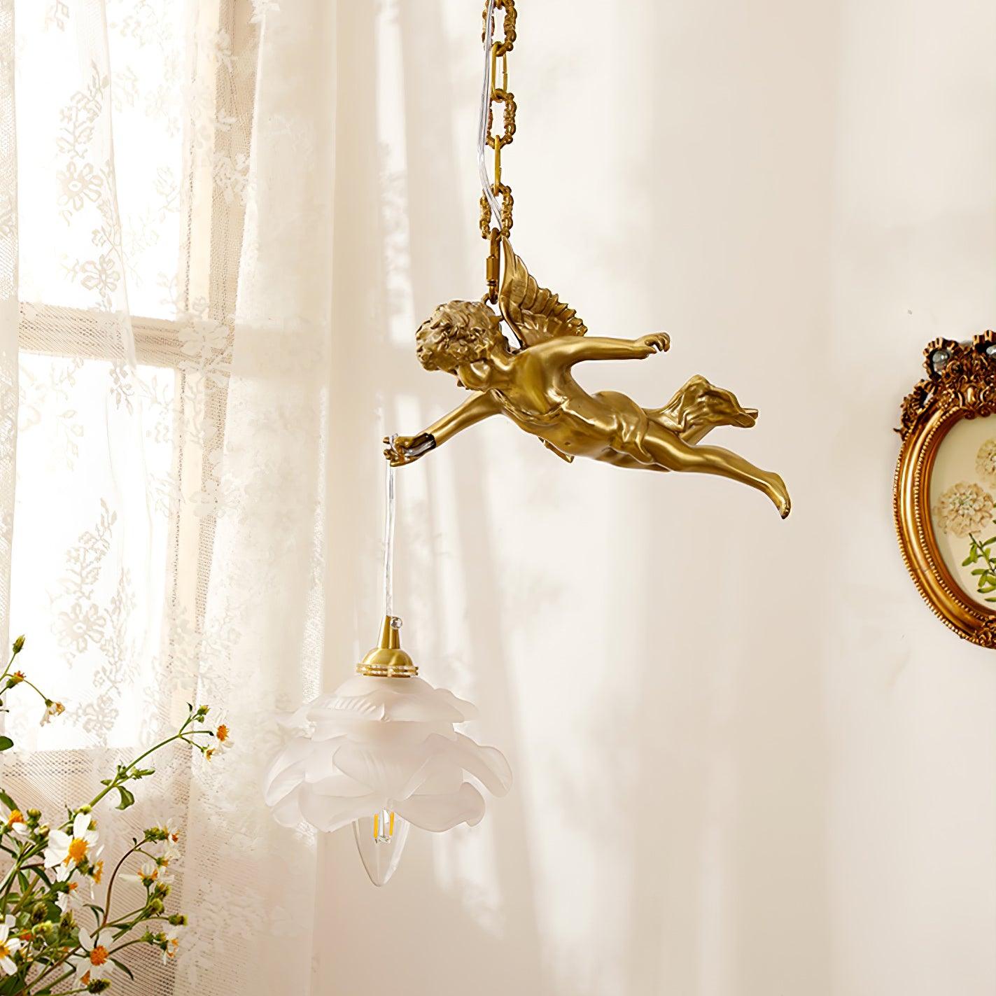 Vintage Angel Pendant Light - Letslighting
