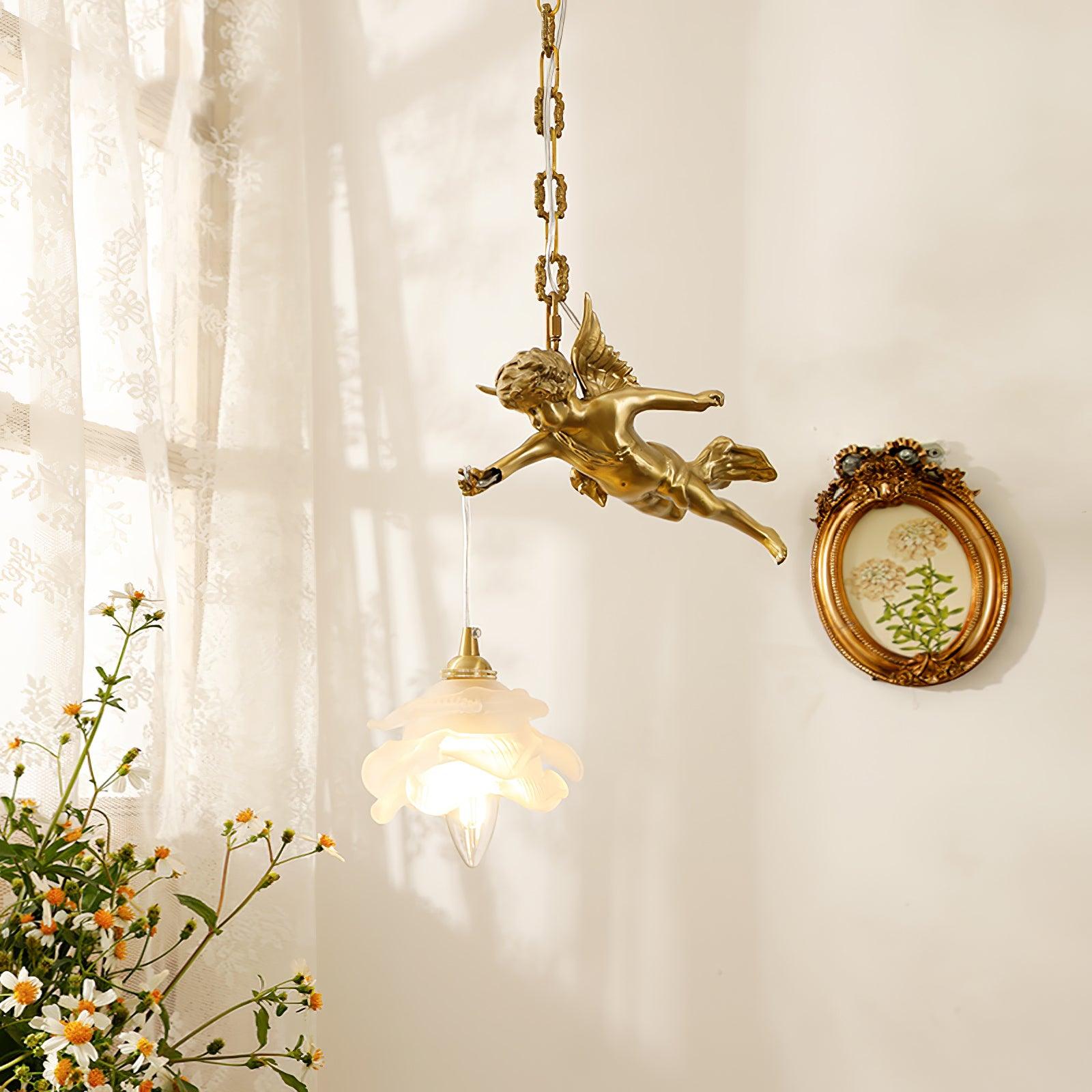 Vintage Angel Pendant Light - Letslighting