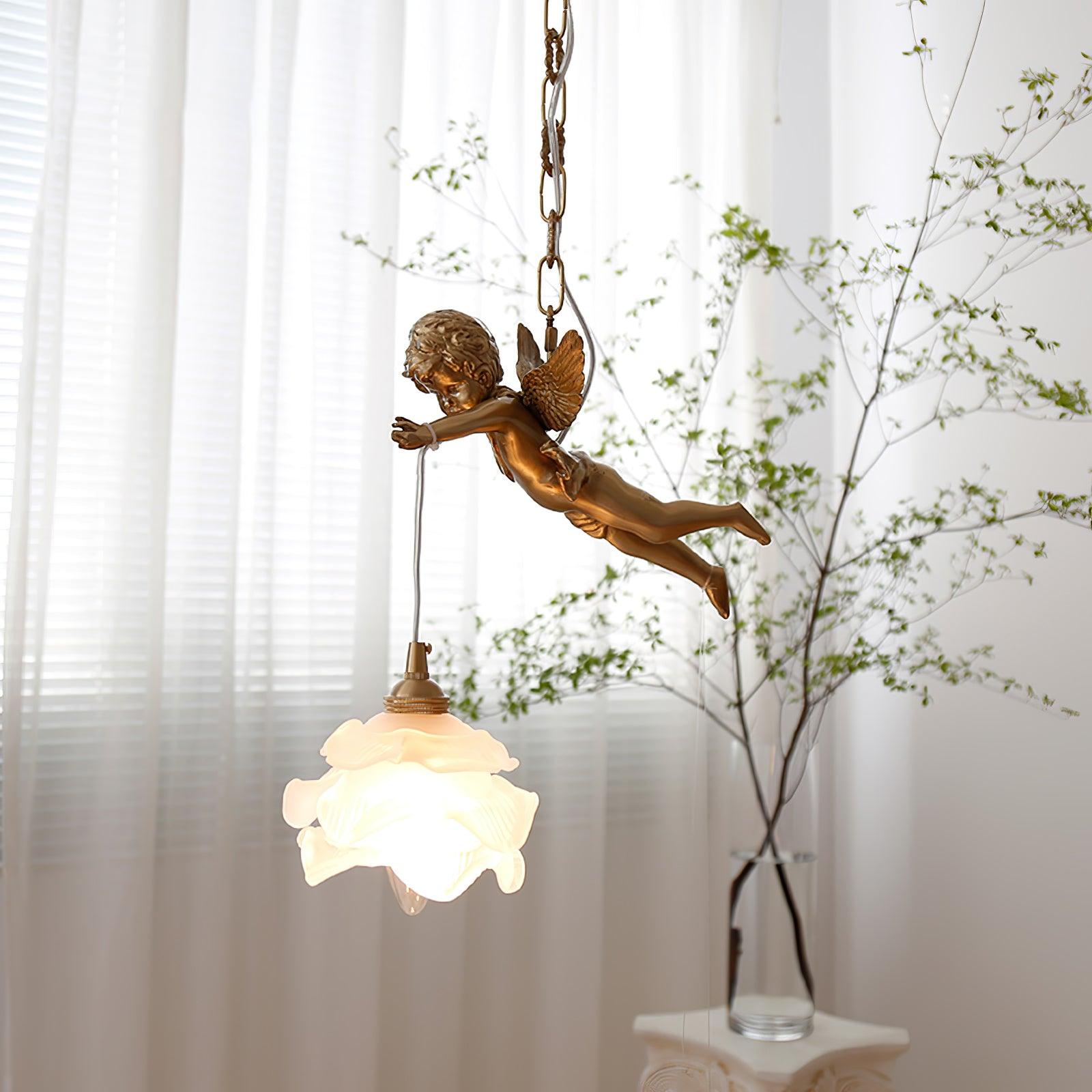 Vintage Angel Pendant Light - Letslighting