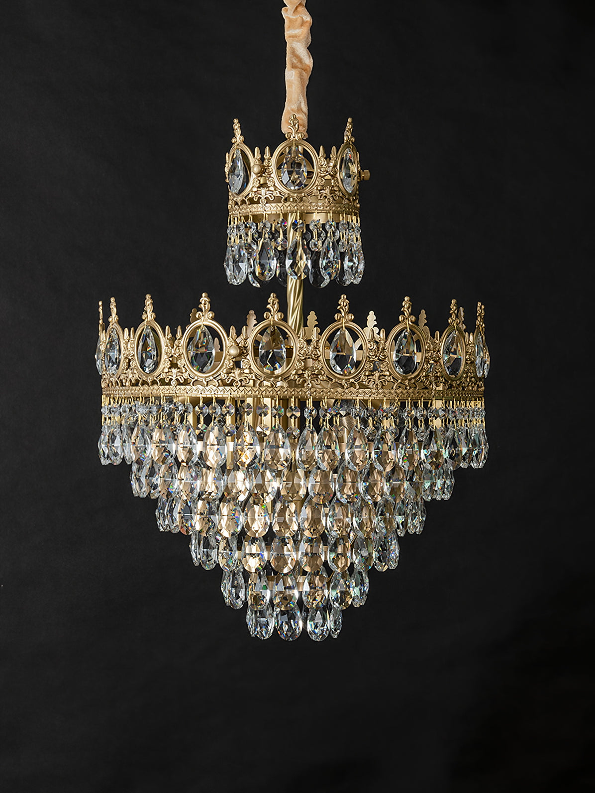 Vintage Crystal Chandelier - Letslighting