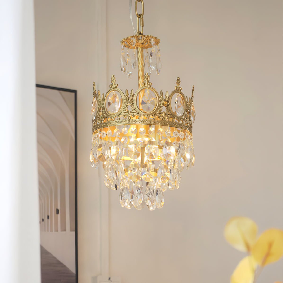 Vintage Crystal Chandelier - Letslighting