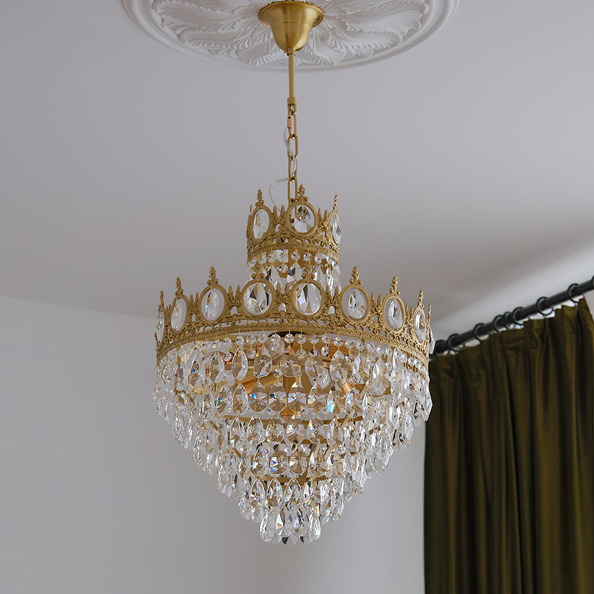 Vintage Crystal Chandelier - Letslighting