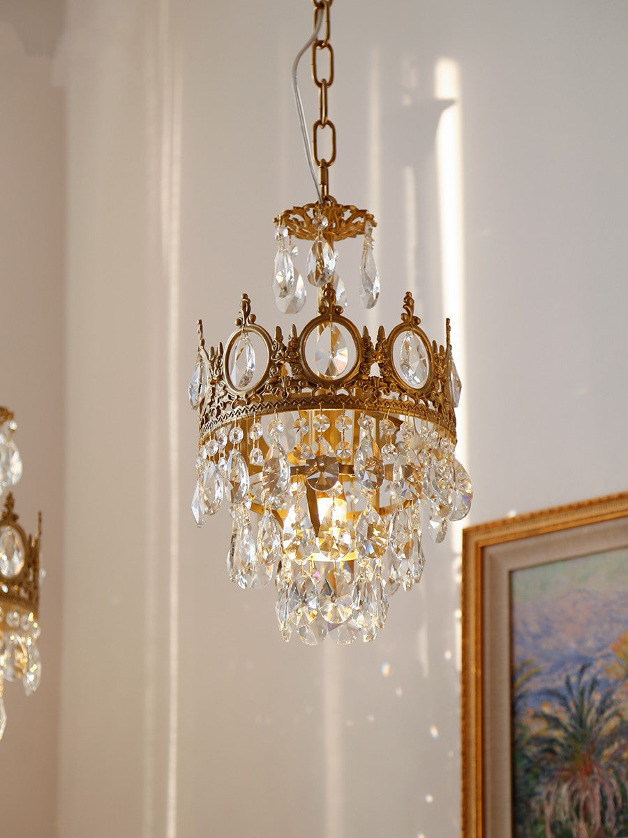 Vintage Crystal Chandelier - Letslighting