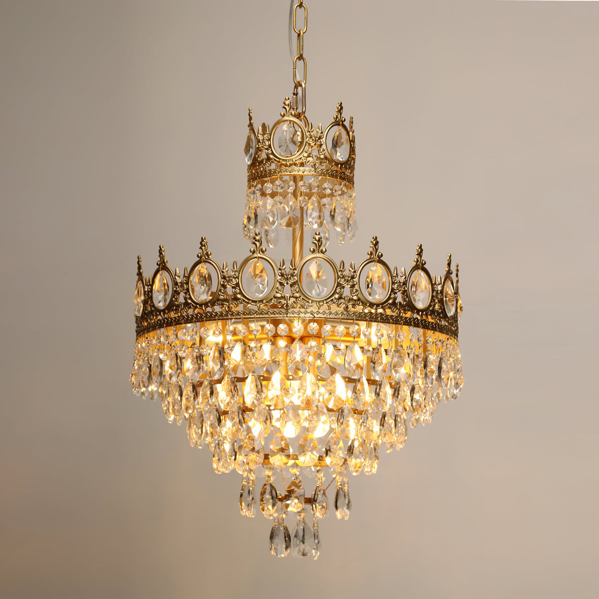 Vintage Crystal Chandelier - Letslighting