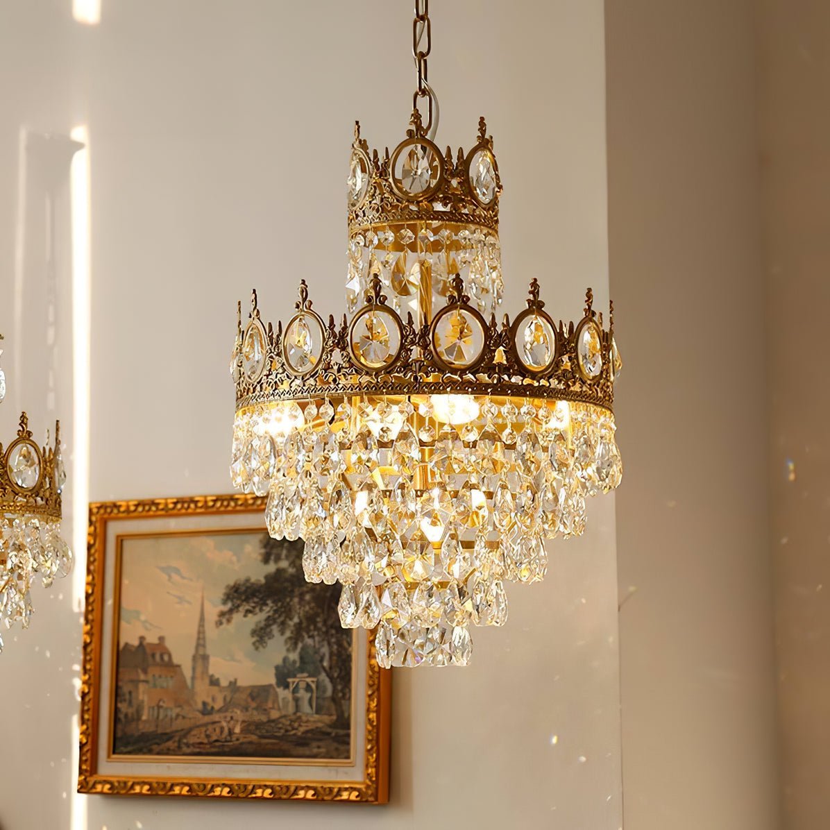 Vintage Crystal Chandelier - Letslighting