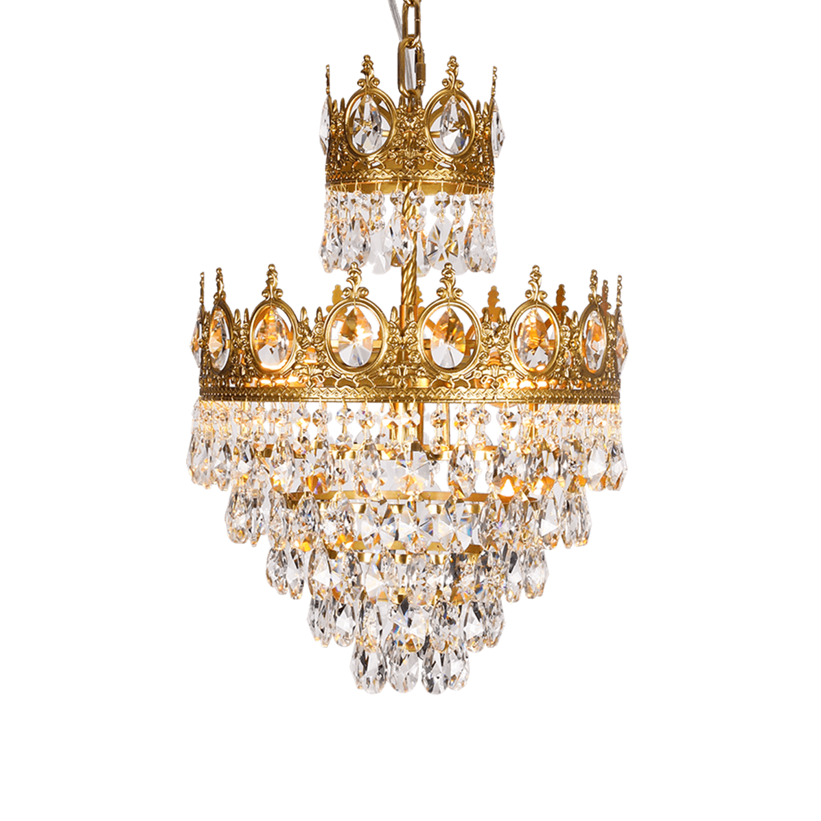 Vintage Crystal Chandelier - Letslighting