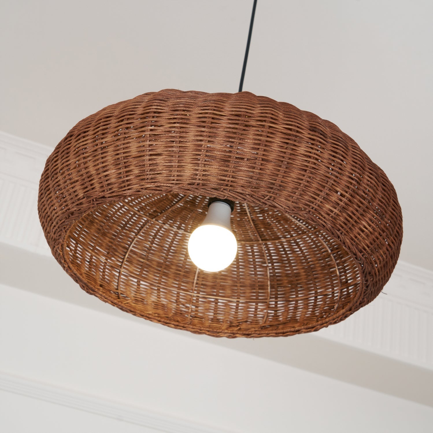 Vintage Rattan Pendant Lamp - Letslighting