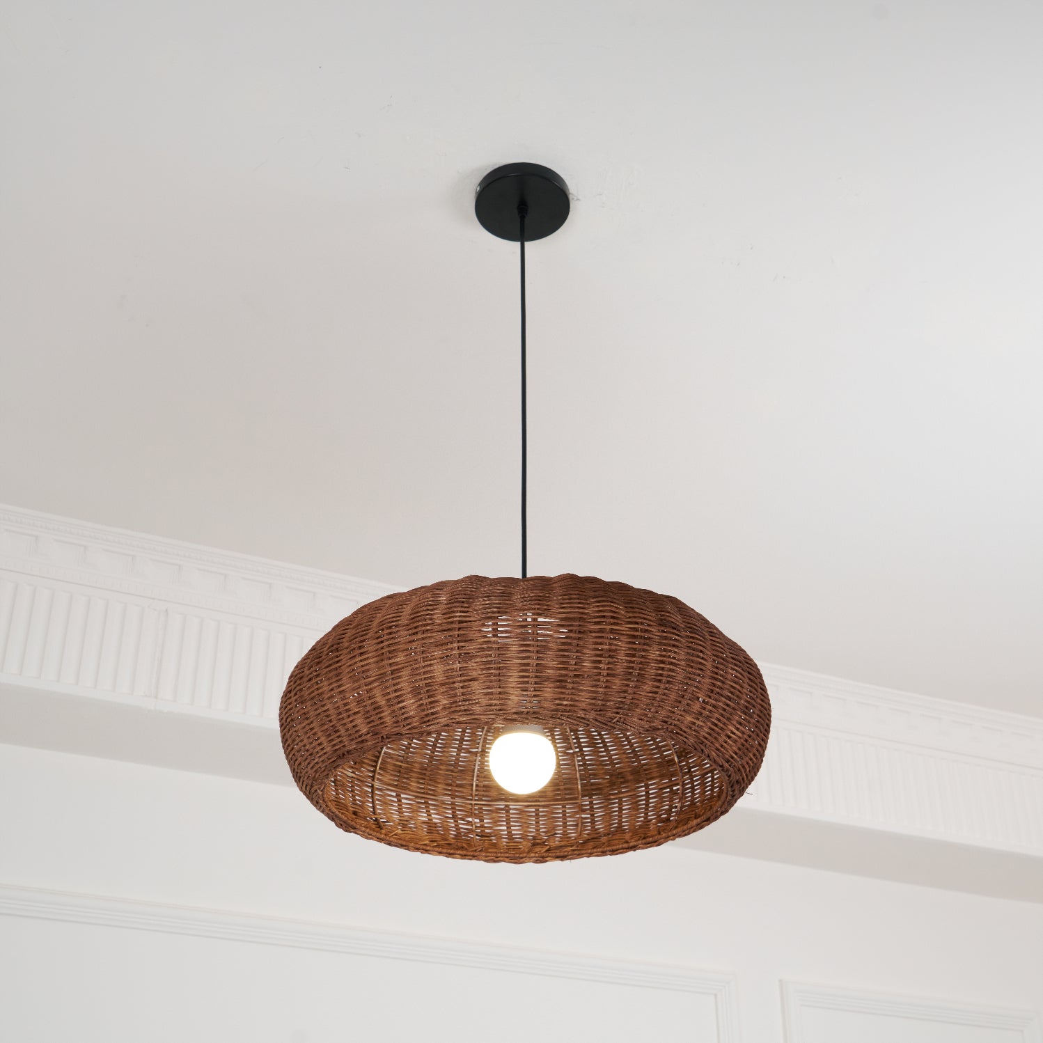 Vintage Rattan Pendant Lamp - Letslighting