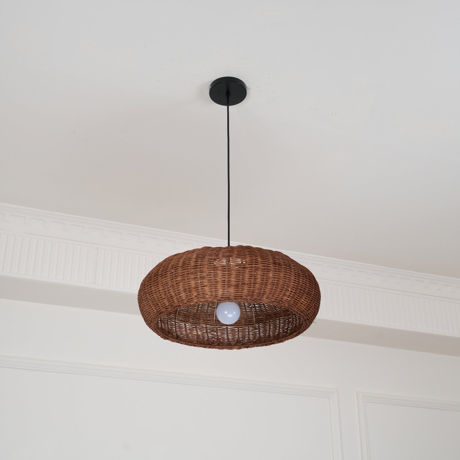 Vintage Rattan Pendant Lamp - Letslighting