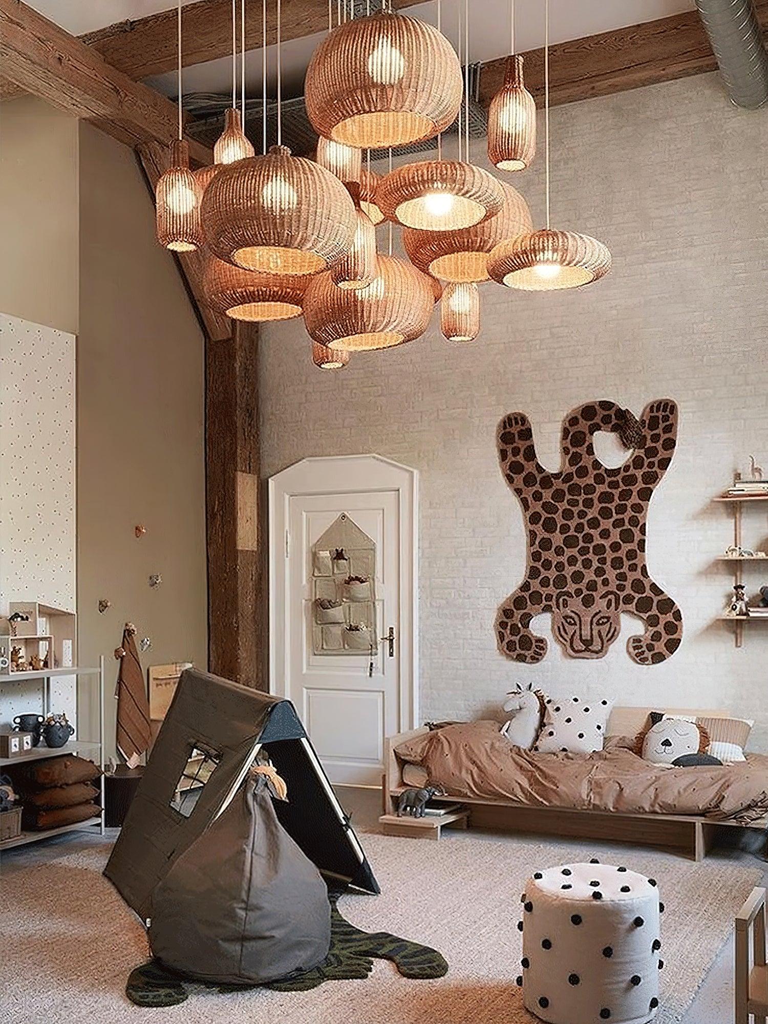 Vintage Rattan Pendant Lamp - Letslighting