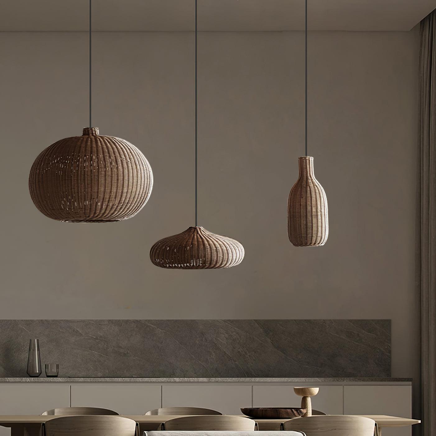 Vintage Rattan Pendant Lamp - Letslighting