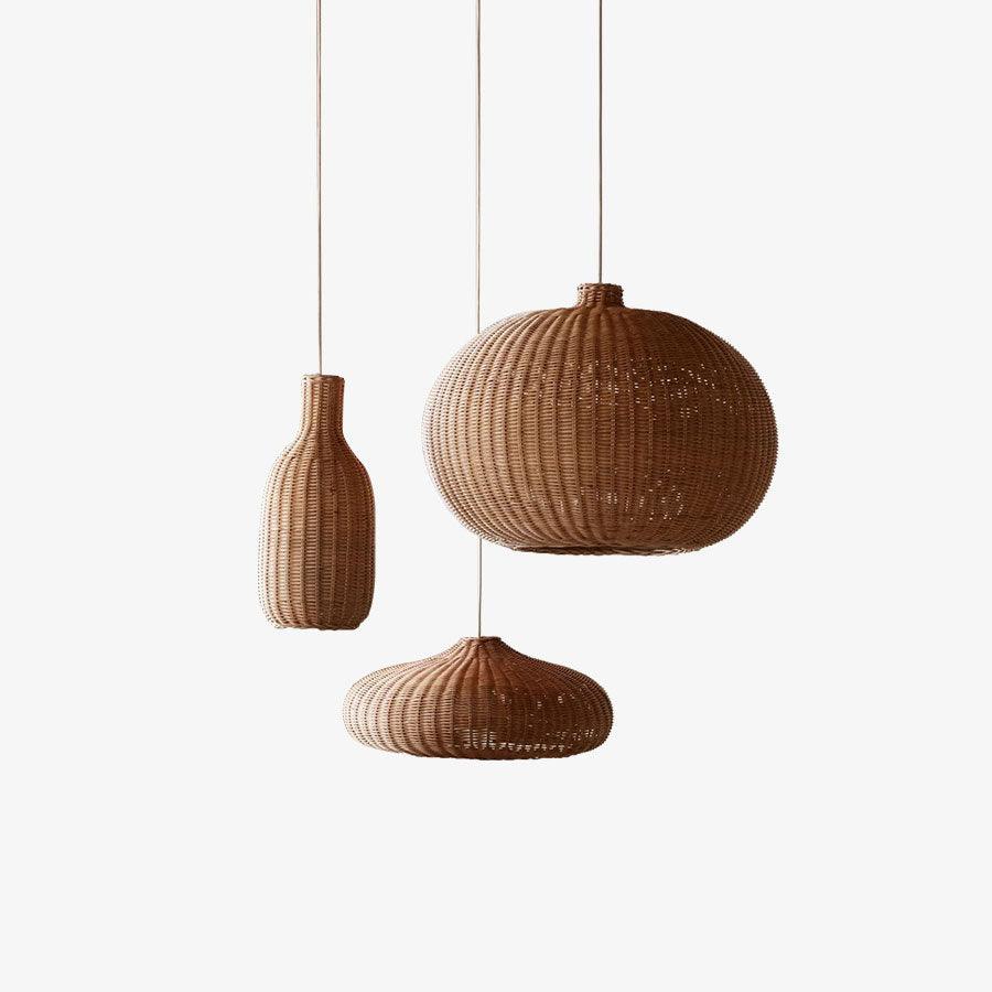 Vintage Rattan Pendant Lamp - Letslighting