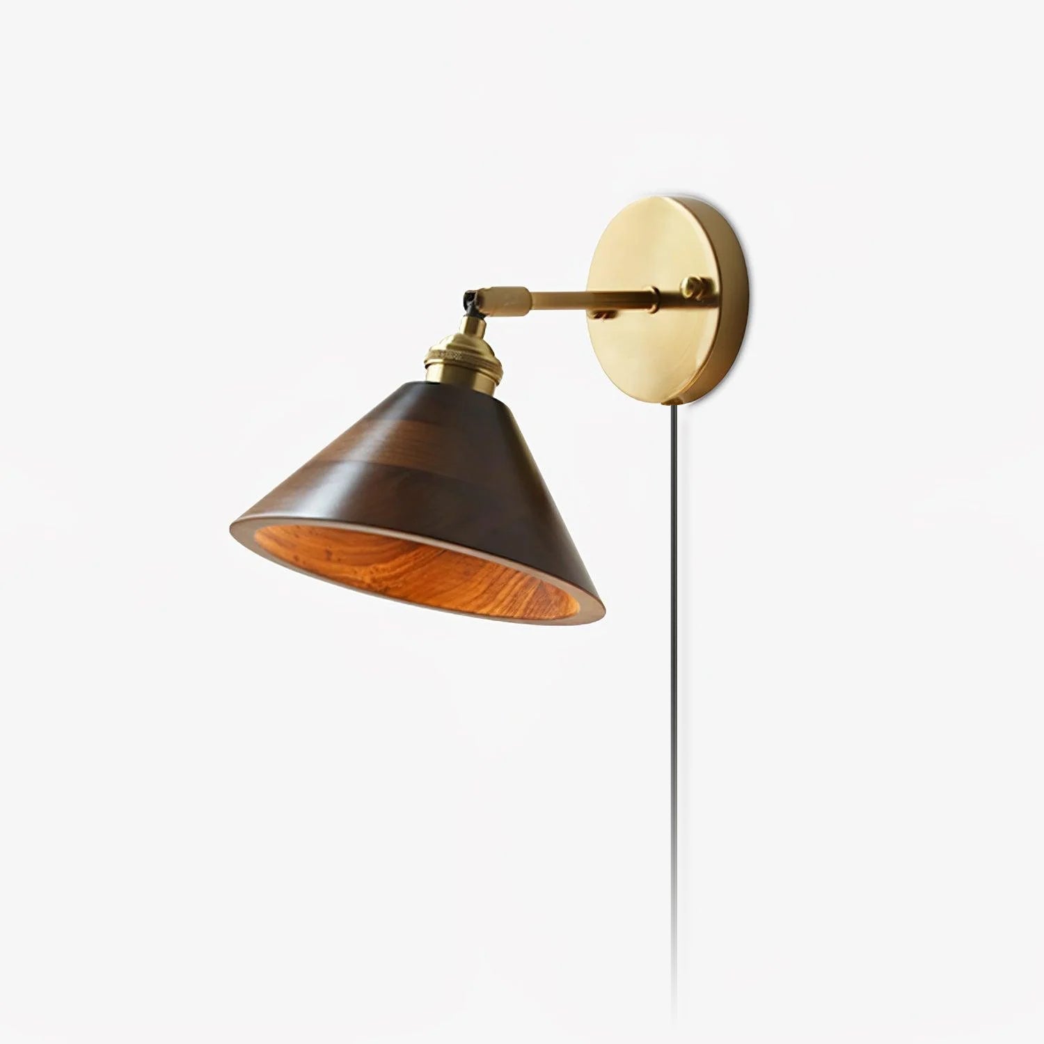 Muto Lámpara de Pared Vintage con Interruptor de Cadena