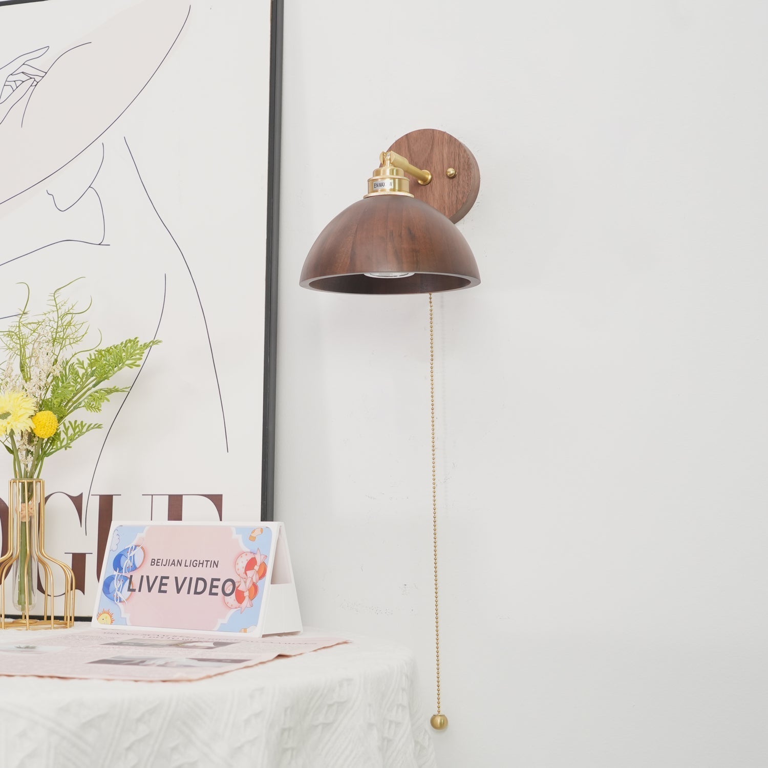 Rhett Pull Wall Lamp - Letslighting