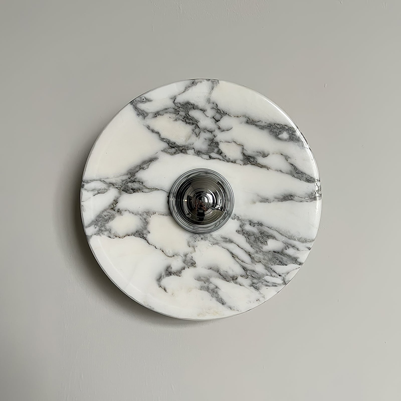 Wall Lamp Marble Disc LED Modern Light Fixture Multiple Colors - Letslighting