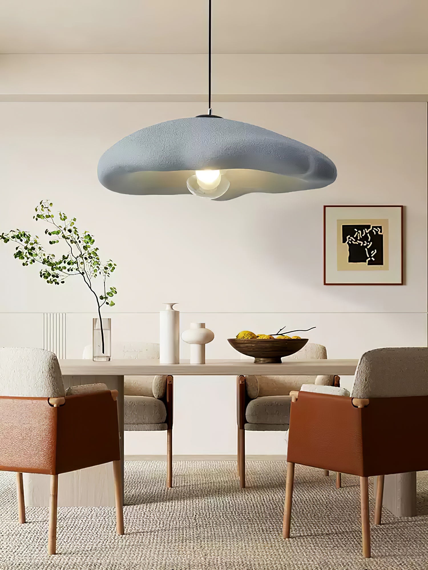 Nylire Modern Minimalist Art Plastic Metal Pendant Light - Letslighting