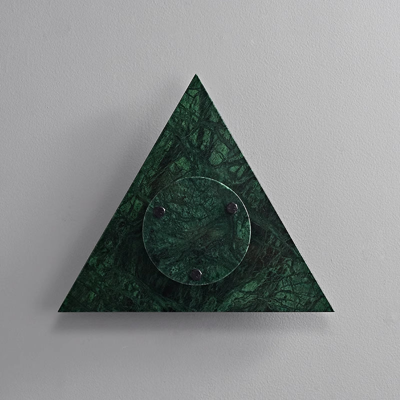 Pyramid Rustic Marble Wall Light - Letslighting