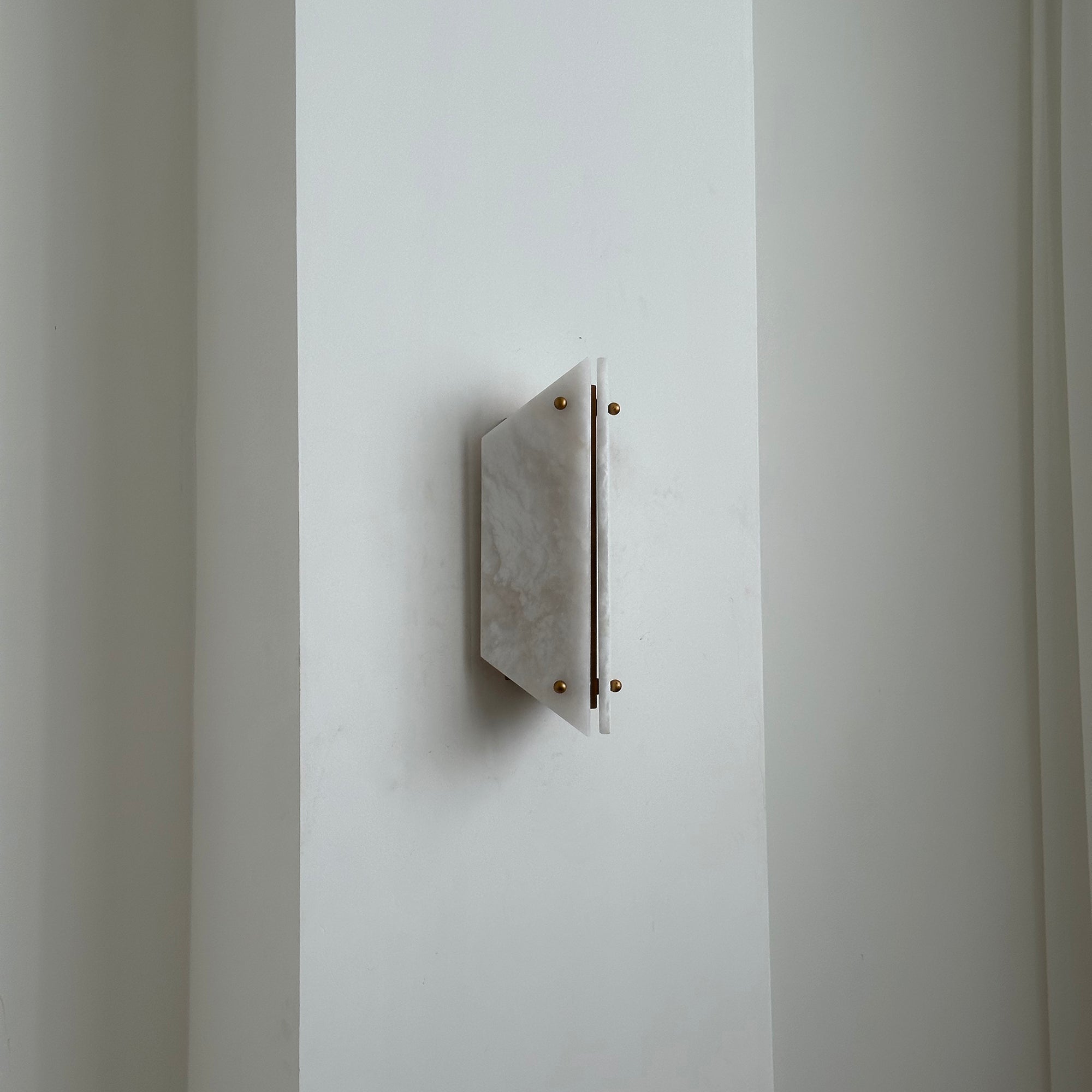 Elaeira Individual Creativity Stone Alabaster Wall Lamp - Lamp Copper