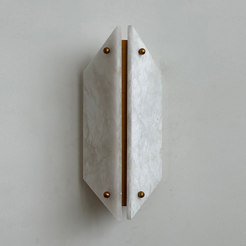 Elaeira Individual Creativity Stone Alabaster Wall Lamp - Lamp Copper