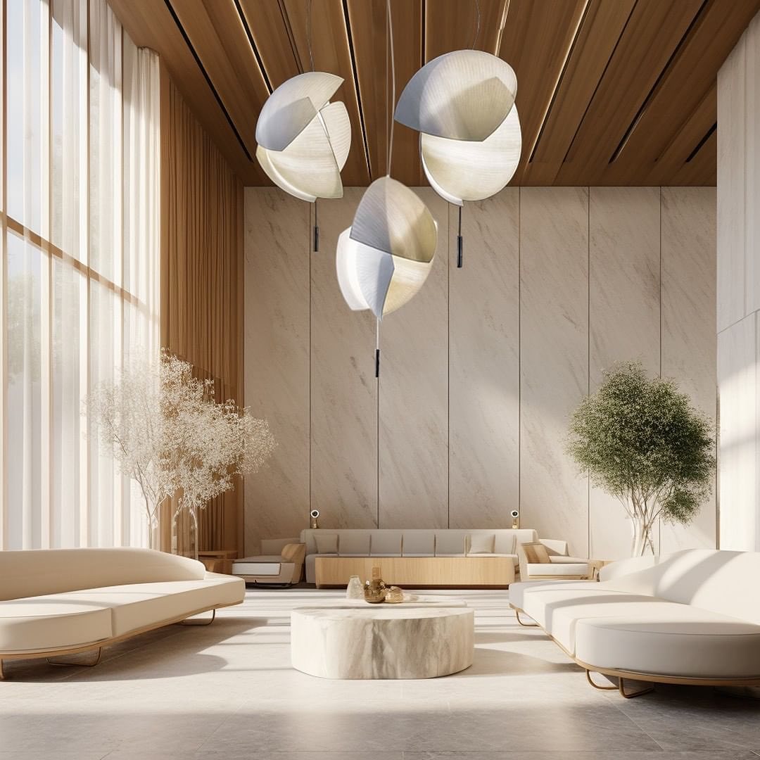 Osilora Premium Elegance Metal Fabric Pendant Lamp - Lamp Copper
