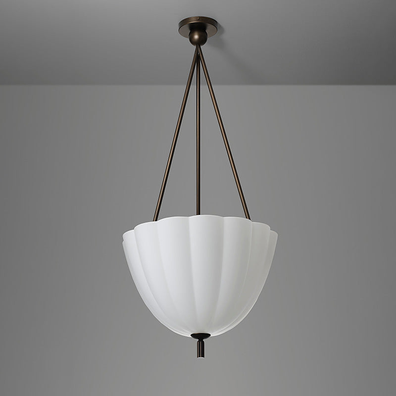 Vavelel Modern Minimalist Brass Glass Pendant Lamp - Lamp Copper