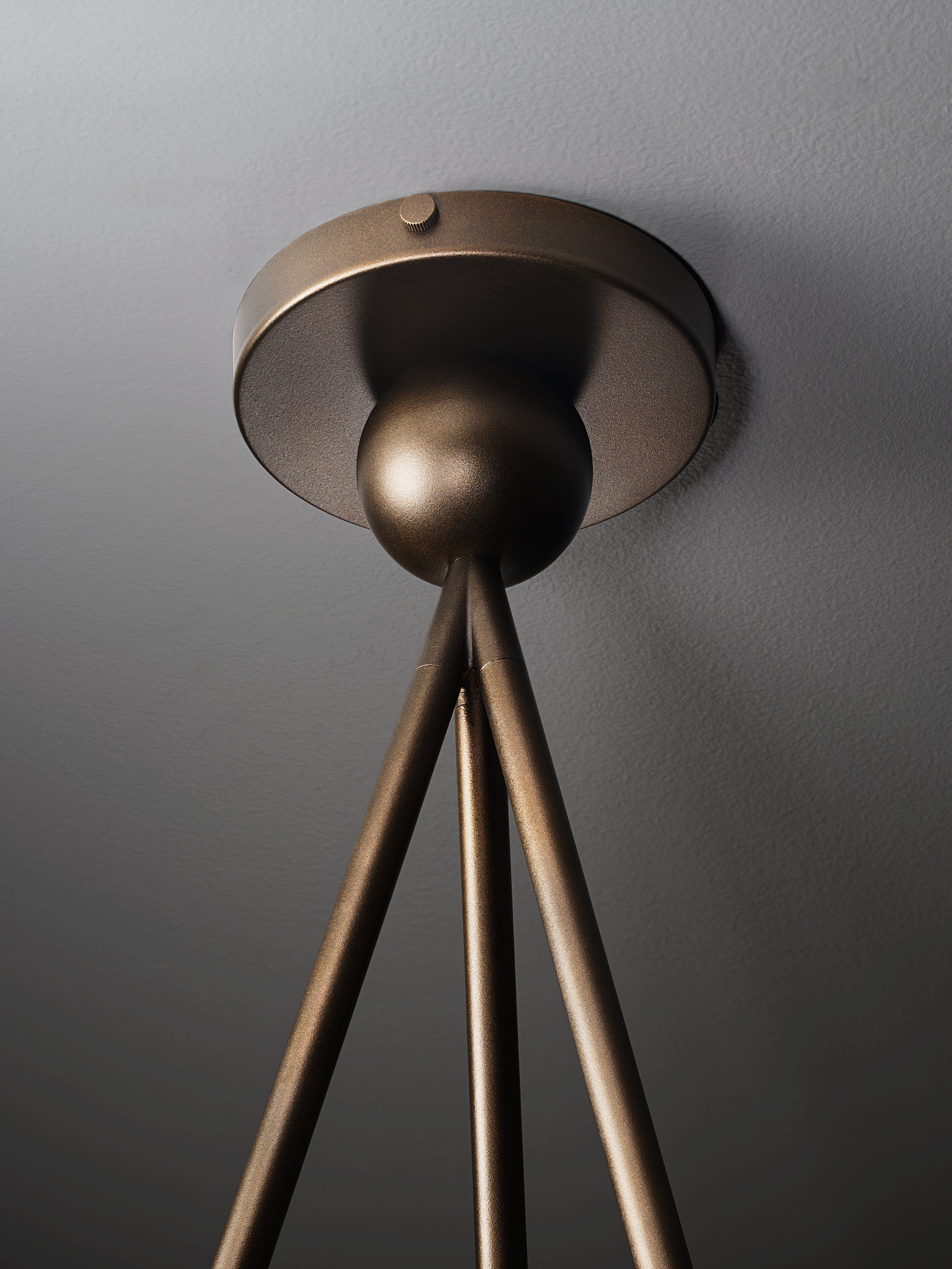 Vavelel Modern Minimalist Brass Glass Pendant Lamp - Lamp Copper