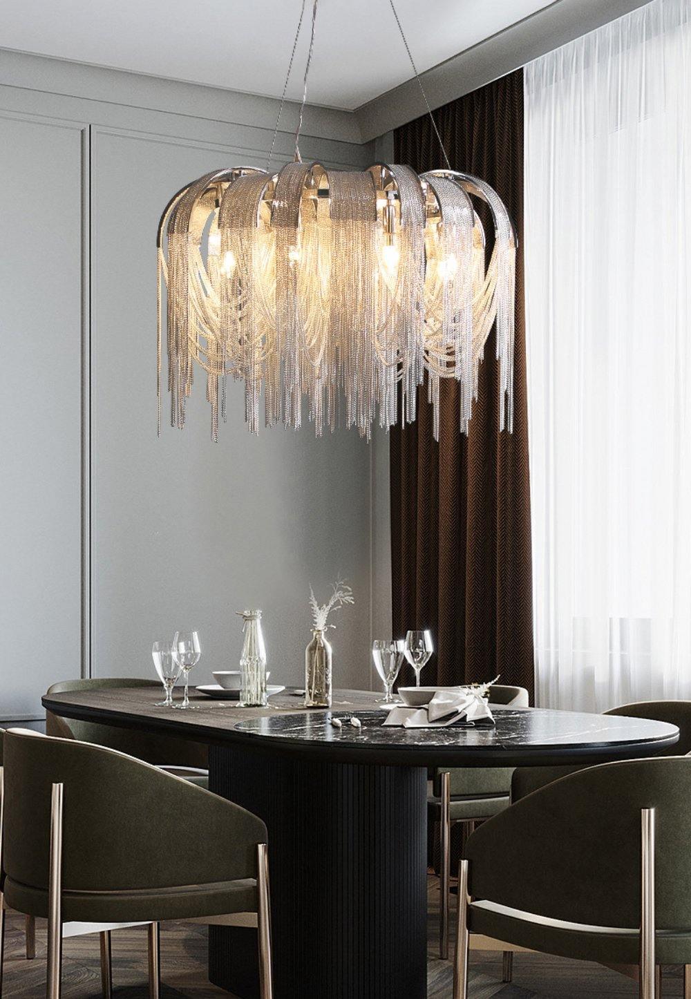 Length Chains Chandelier - Letslighting