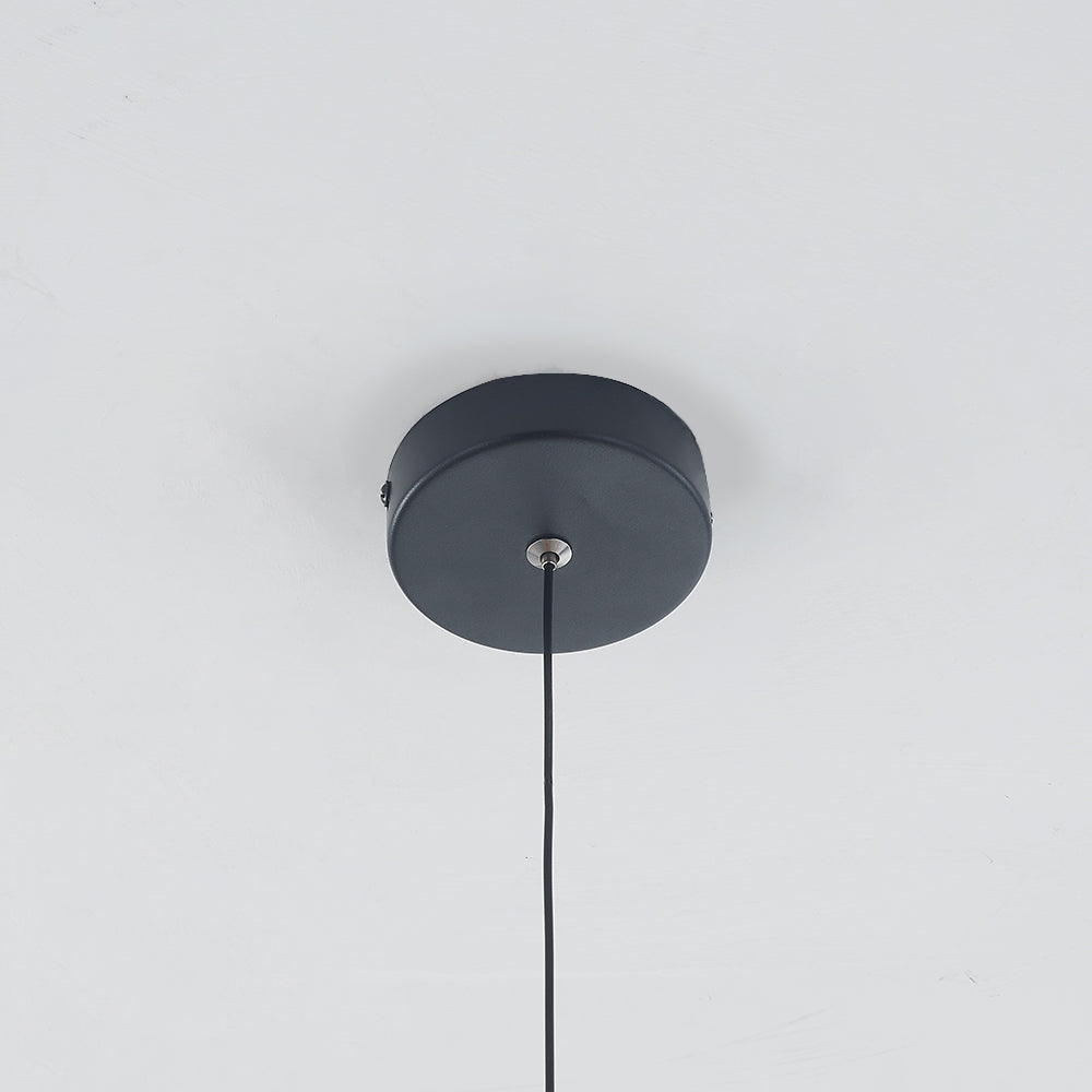 Arisha Moderna Minimalista Metal Lámparas Colgante Negra/Ora