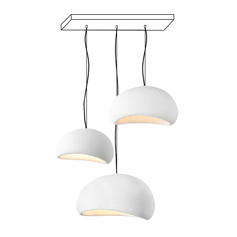 Khmara Rough Combination Chandelier B - Letslighting