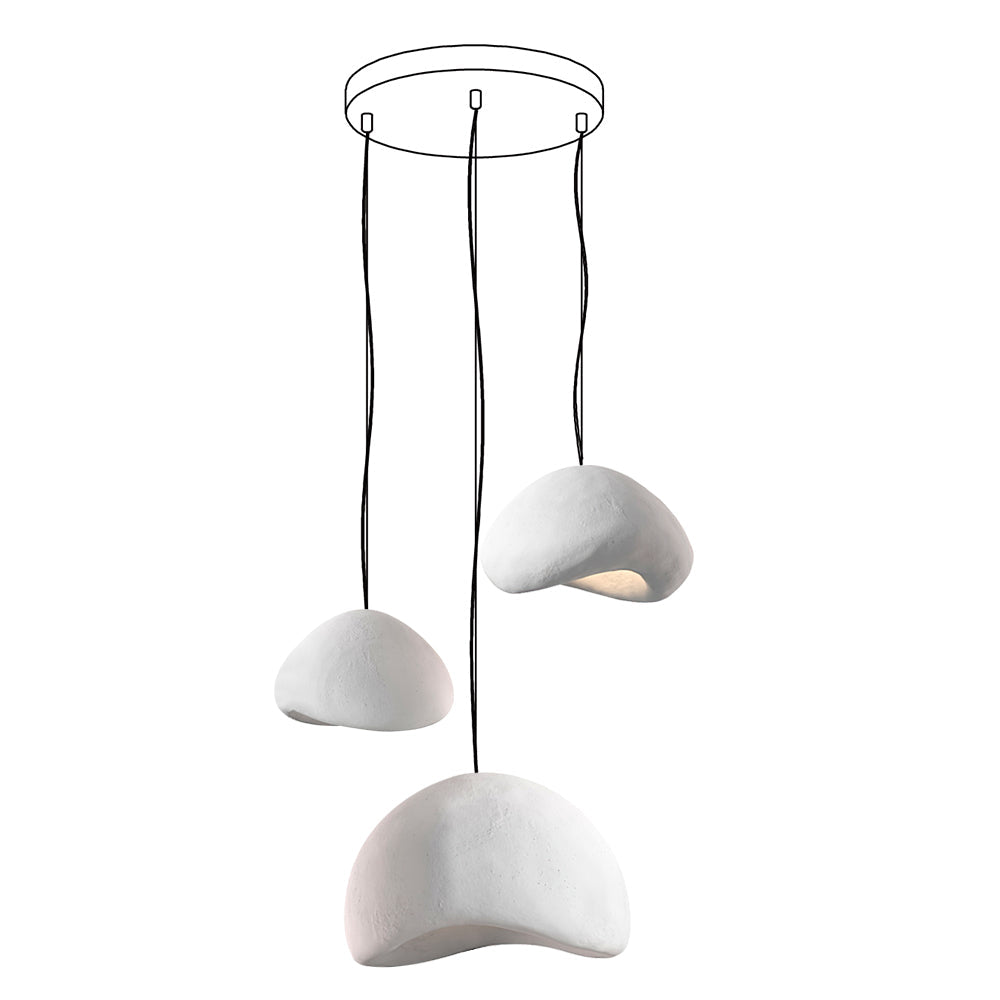 Khmara Rough Combination Chandelier B - Letslighting