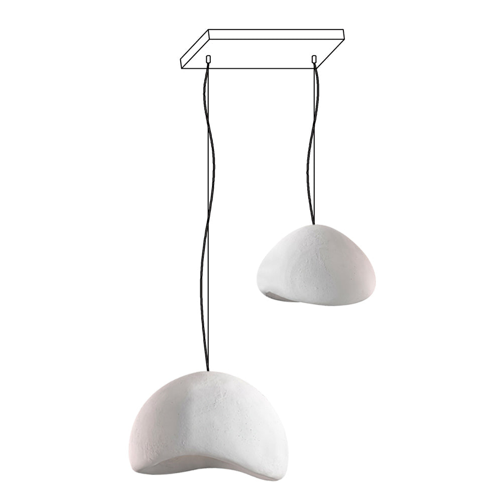 Khmara Rough Combination Chandelier B - Letslighting
