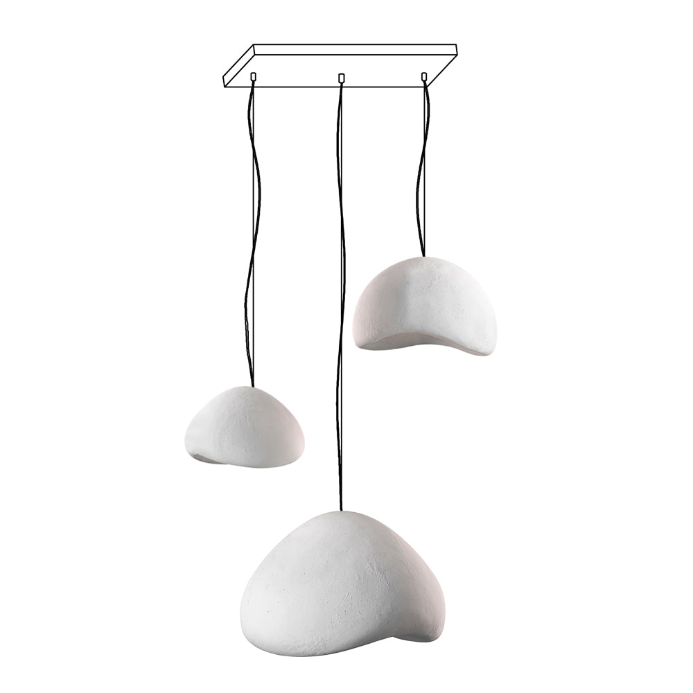 Khmara Rough Combination Chandelier B - Letslighting