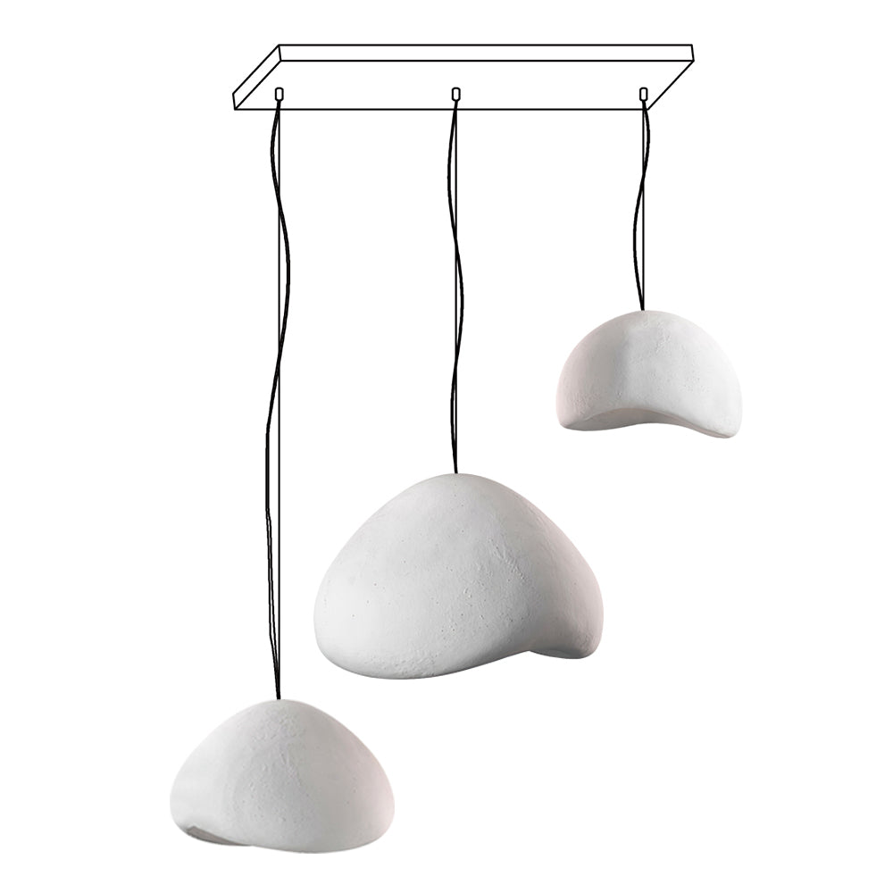 Khmara Rough Combination Chandelier B - Letslighting