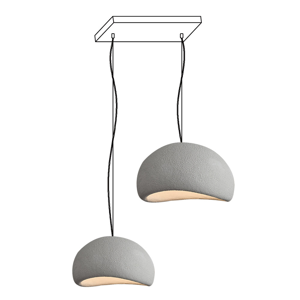 Khmara Rough Combination Chandelier B - Letslighting