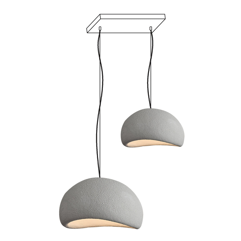 Khmara Rough Combination Chandelier B - Letslighting
