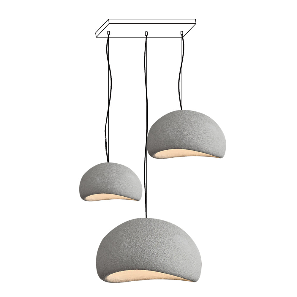 Khmara Rough Combination Chandelier B - Letslighting