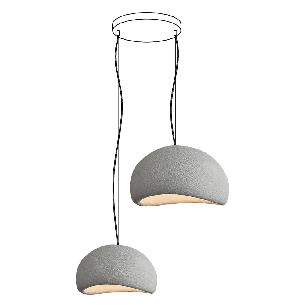 Khmara Rough Combination Chandelier B - Letslighting