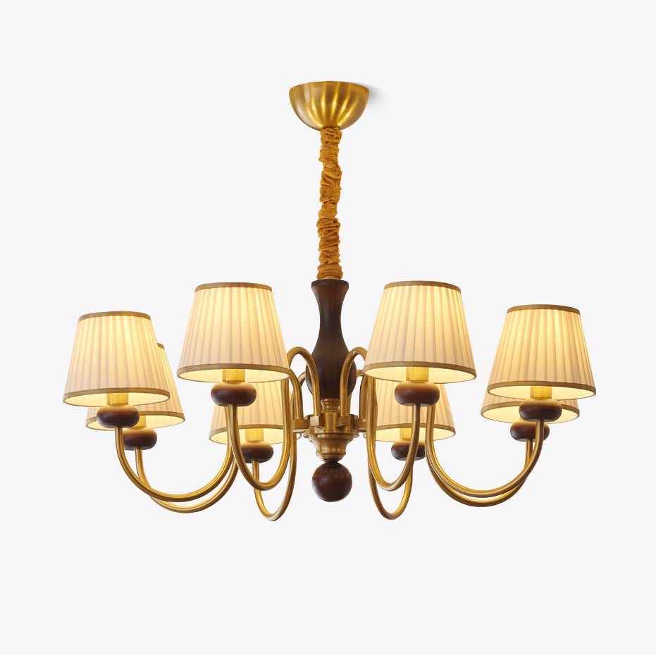 Walden Pleat Chandelier - Letslighting