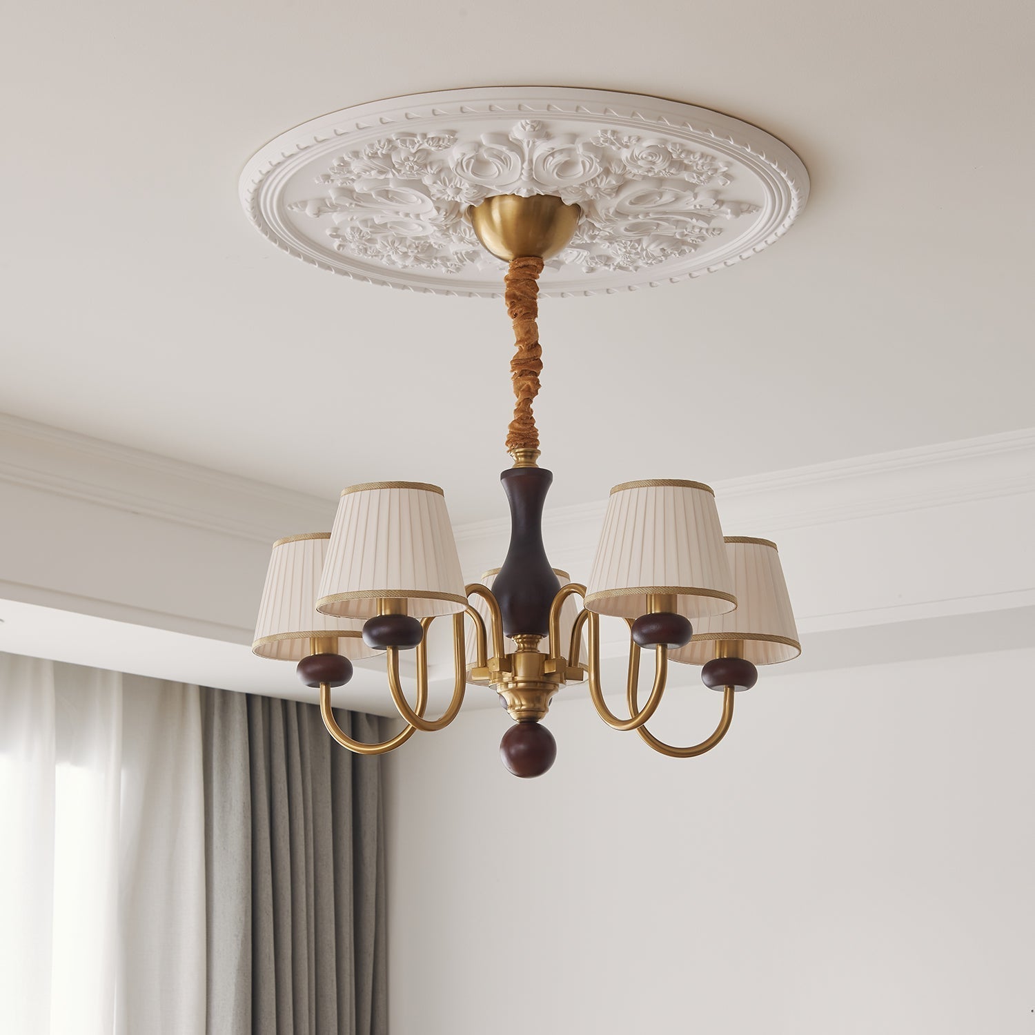 Walden Pleat Chandelier - Letslighting