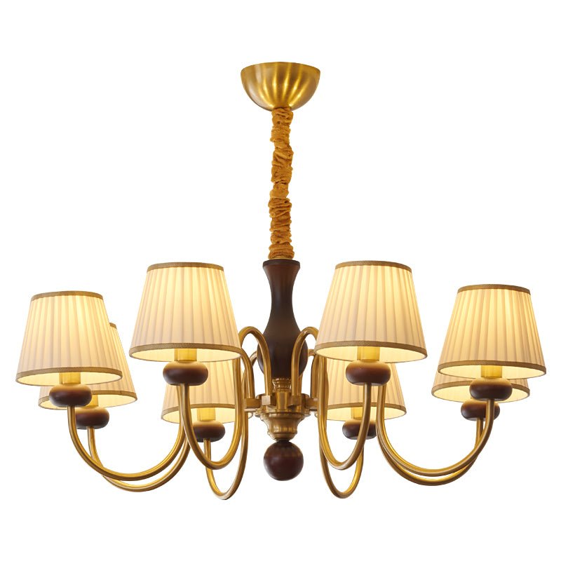 Walden Pleat Chandelier - Letslighting