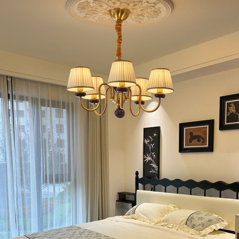 Walden Pleat Chandelier - Letslighting