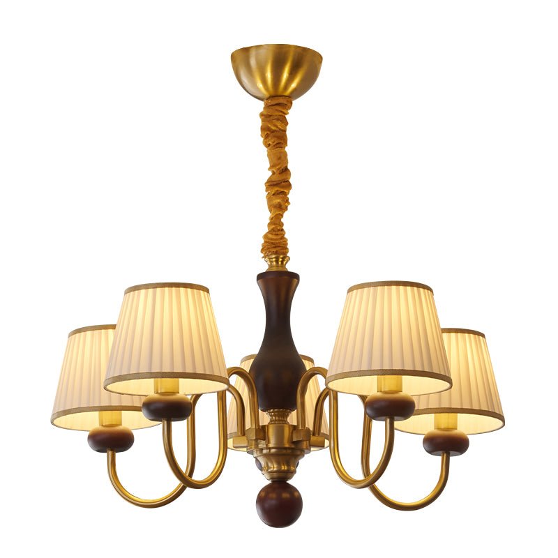 Walden Pleat Chandelier - Letslighting