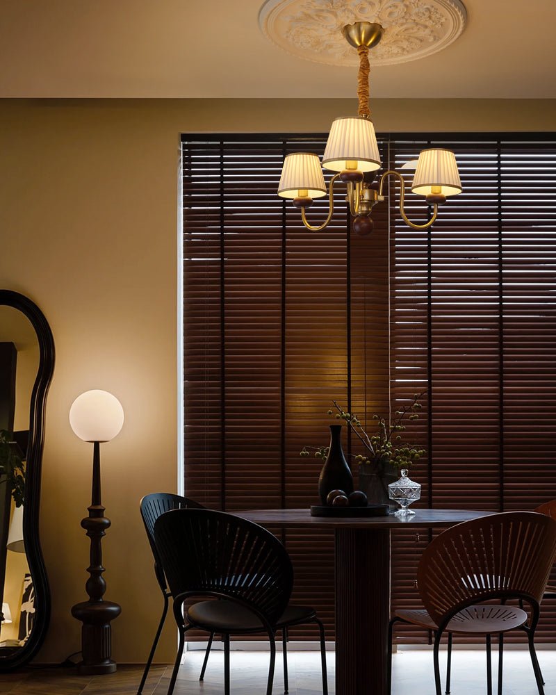 Walden Pleat Chandelier - Letslighting