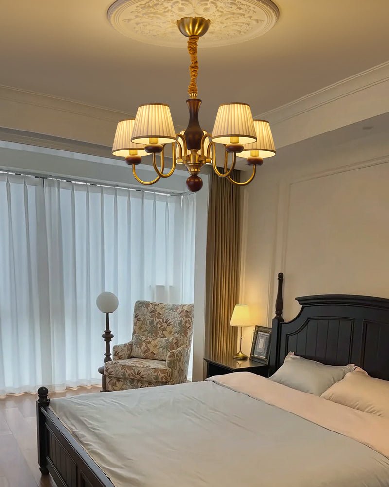 Walden Pleat Chandelier - Letslighting