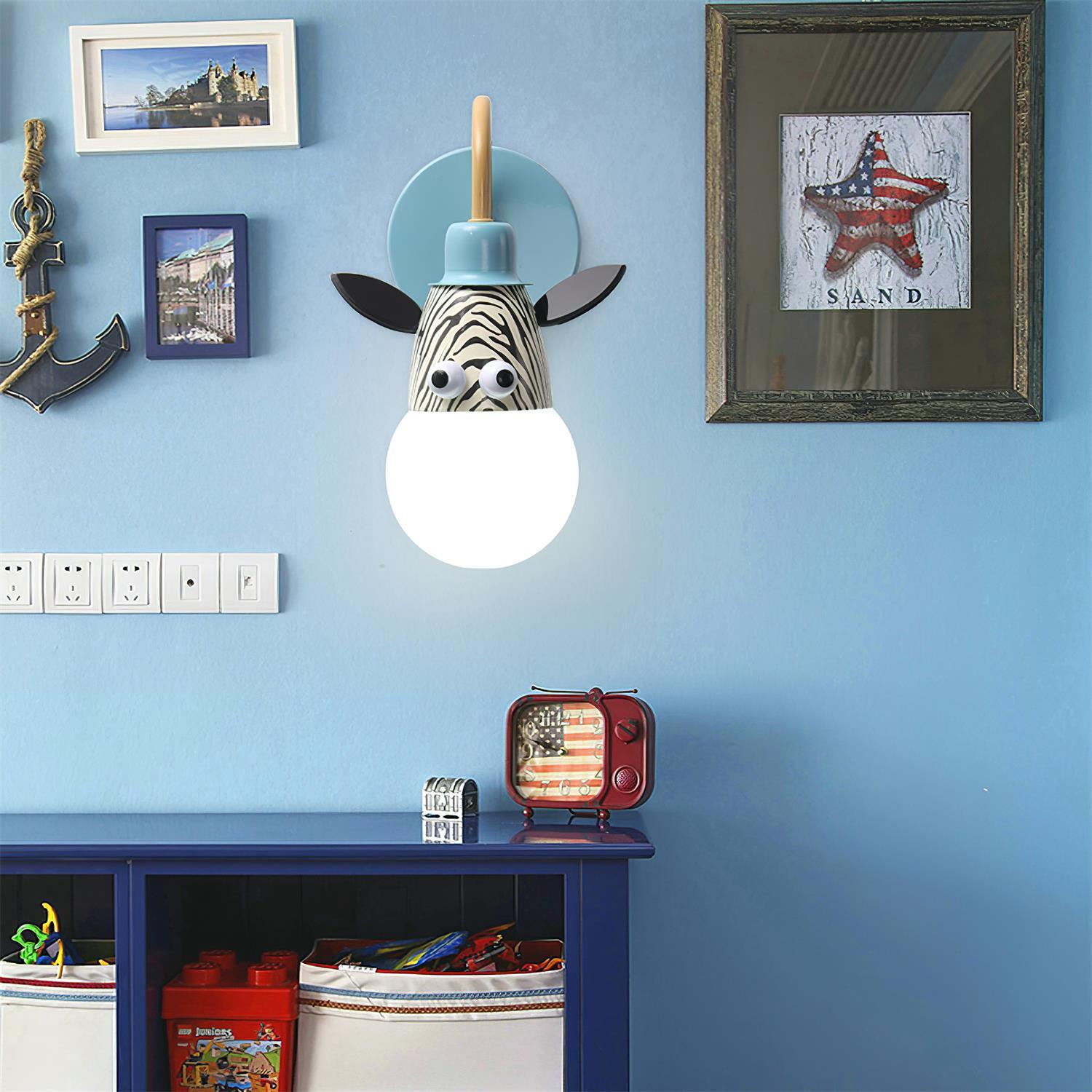 Cartoon Animal Kids Wall Lamp - Letslighting