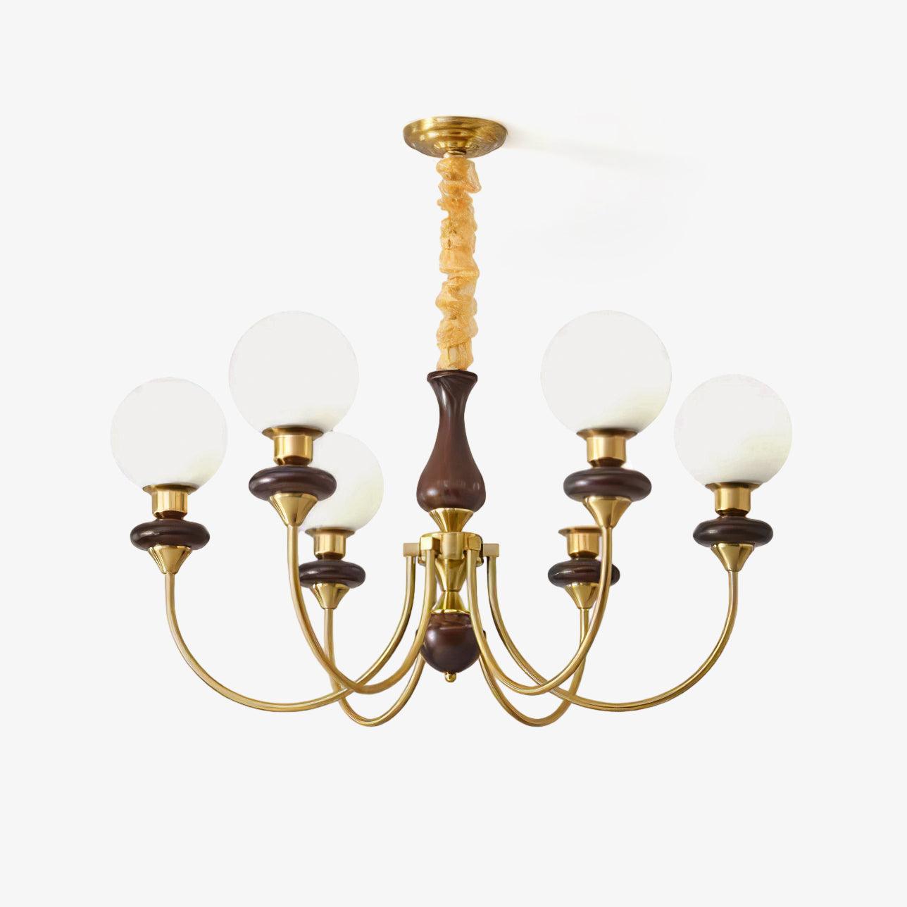Retro Monique Chandelier - Letslighting