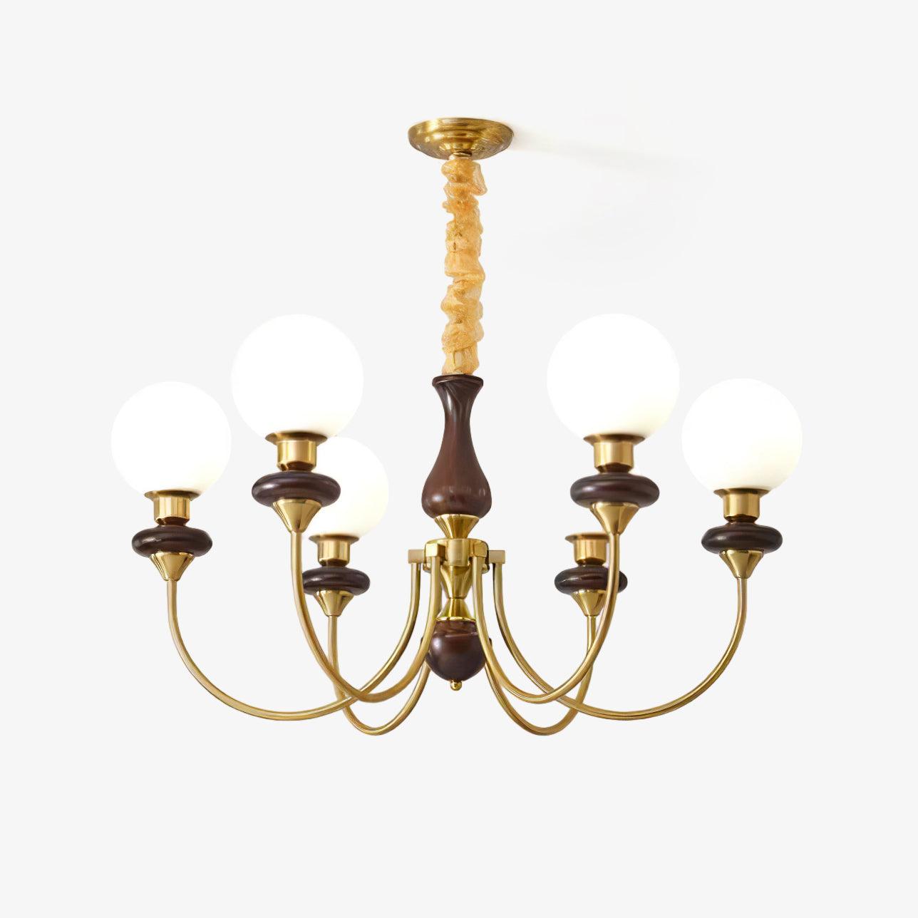 Retro Monique Chandelier - Letslighting