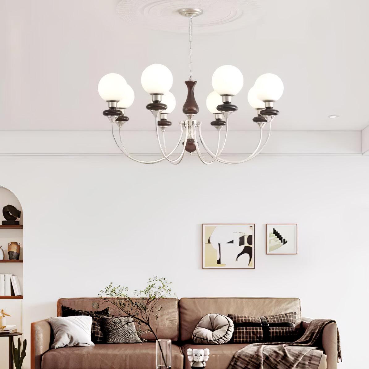 Retro Monique Chandelier - Letslighting