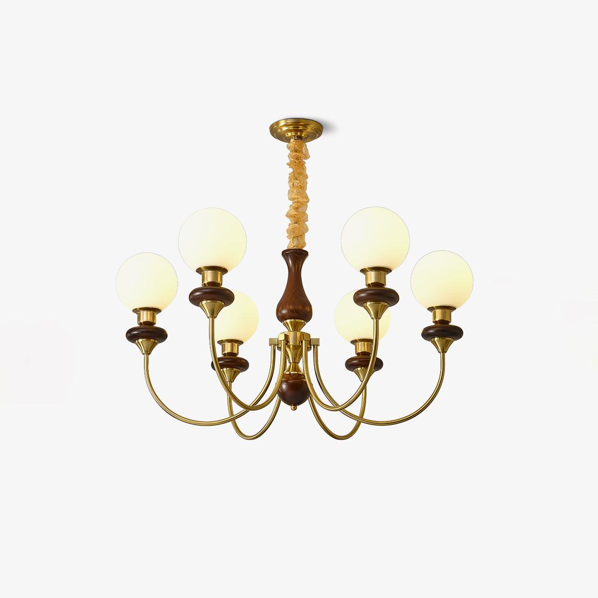 Retro Monique Chandelier - Letslighting
